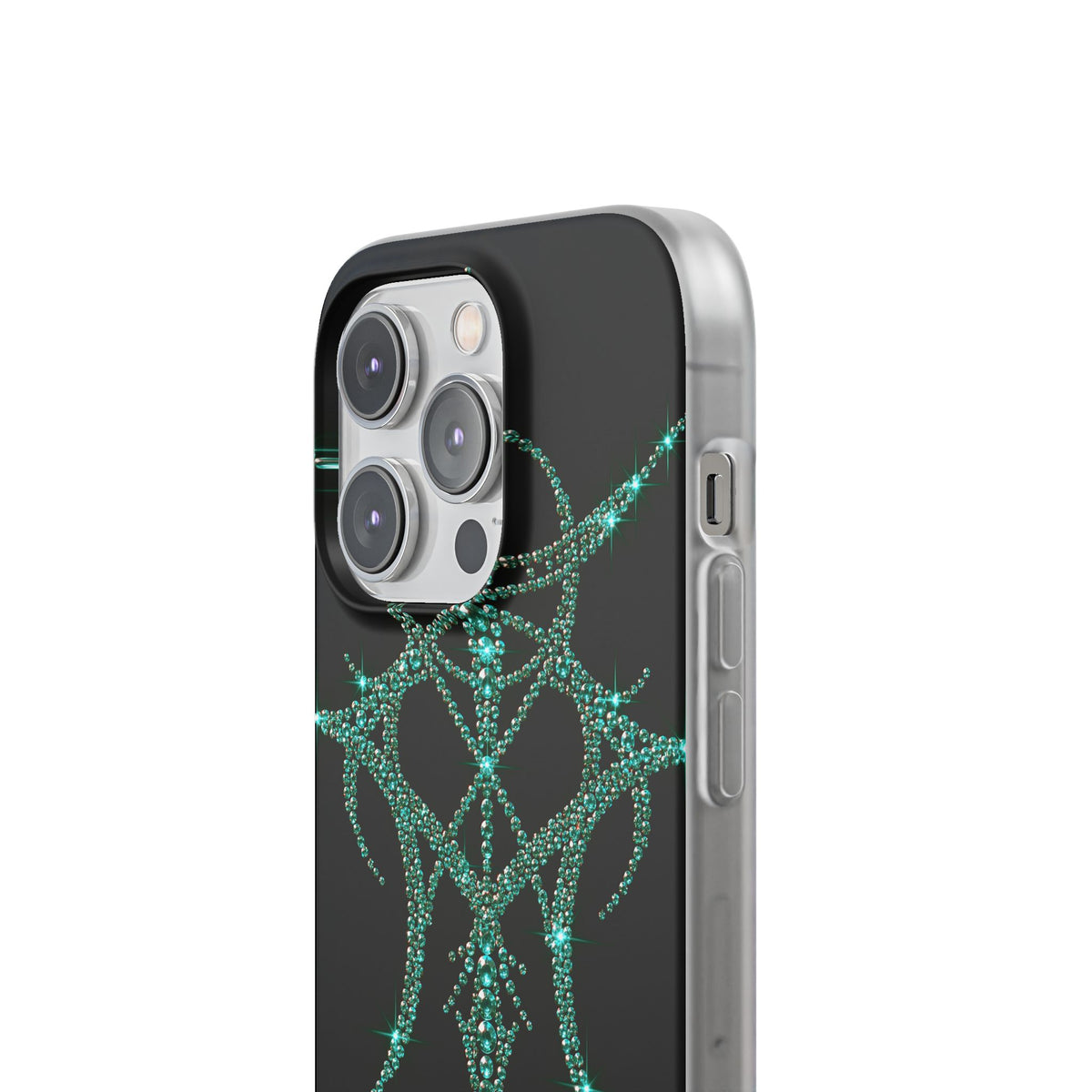 Teal Cyber Sigil · Lite Phone Case for iPhone ·  Teal