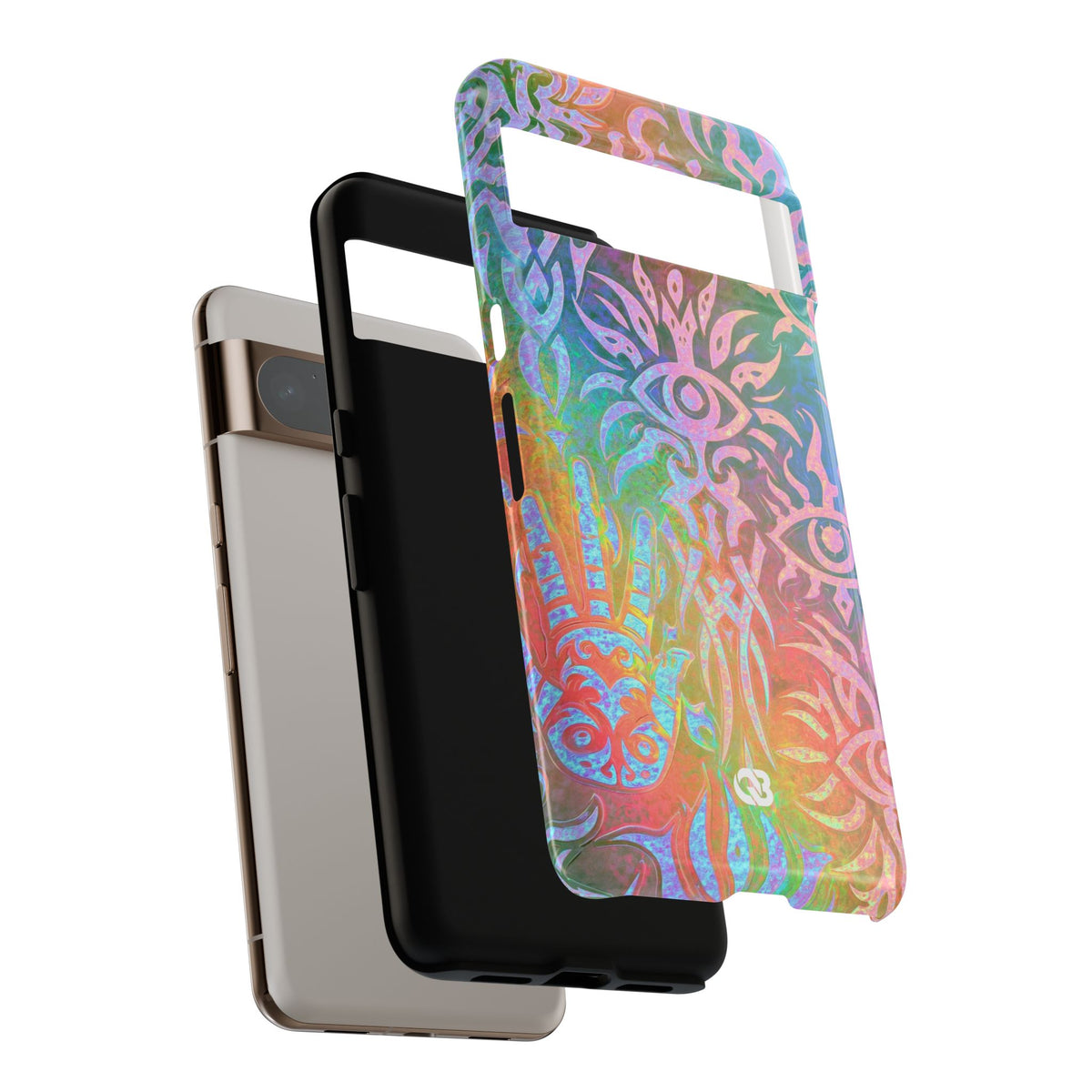 Chromatic Mystic Sigil · Tough Phone Case for Pixel ·  Blue