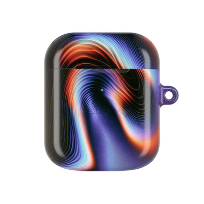 Prismatic Resonance · Hard Case for AirPods & AirPods Pro · Purple