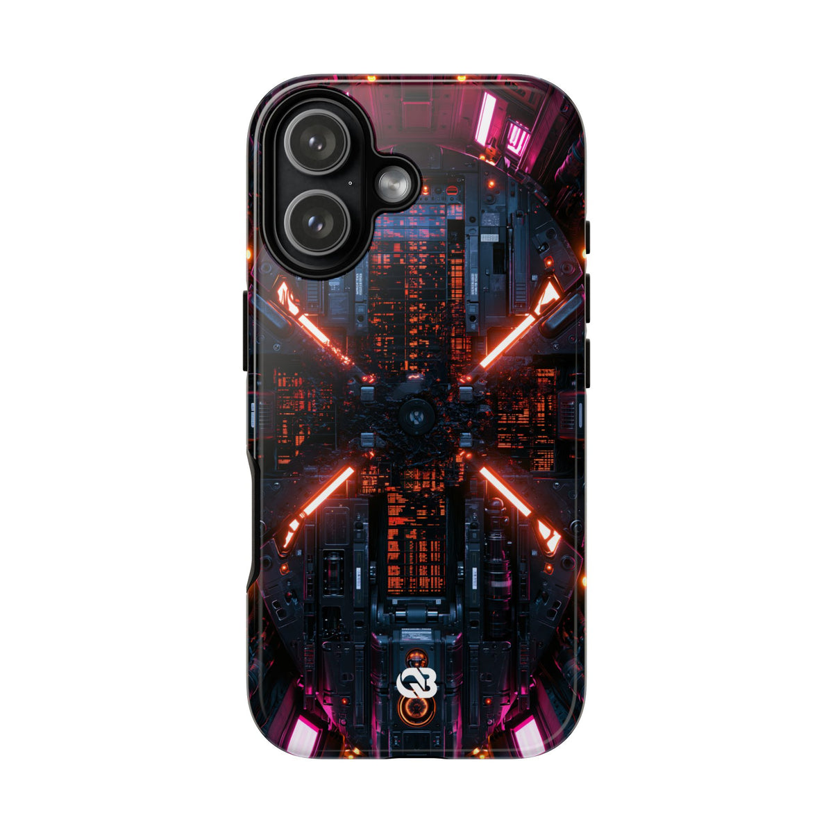 Cybernetic Reactor Core · Tough Phone Case for iPhone · Black