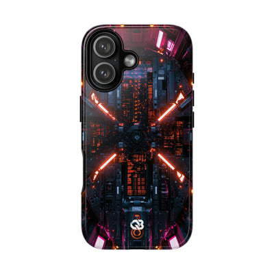 Cybernetic Reactor Core · Tough Phone Case for iPhone · Black