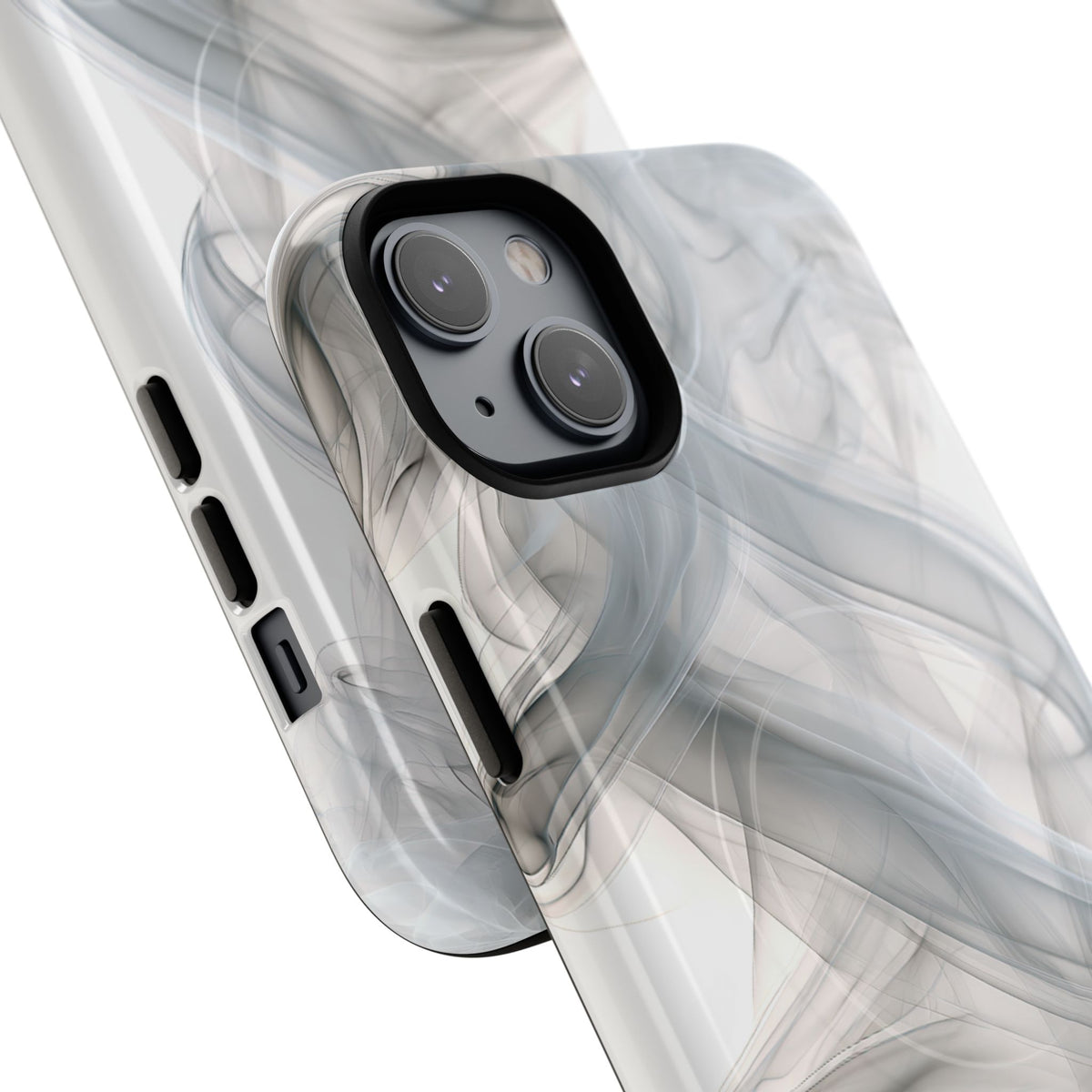 Vapor Noir · Tough 2.0 Magnetic Phone Case for iPhone · White