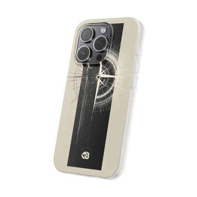 Beige Lite Phone Case for iPhone - Zenith Vector Spire
