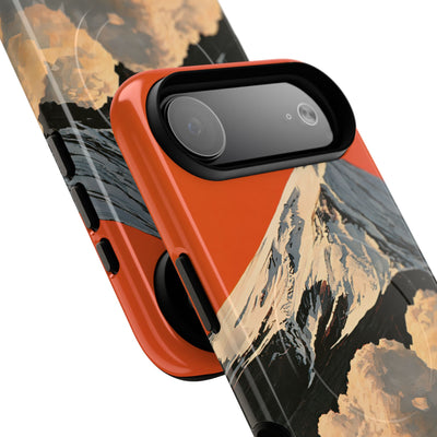 Sacred Peak Fuji · Tough 2.0 Magnetic Phone Case for iPhone · Orange