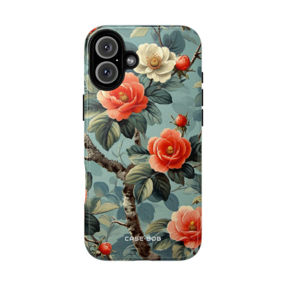 Coral Bloom iPhone 16 Plus Case - Tough+