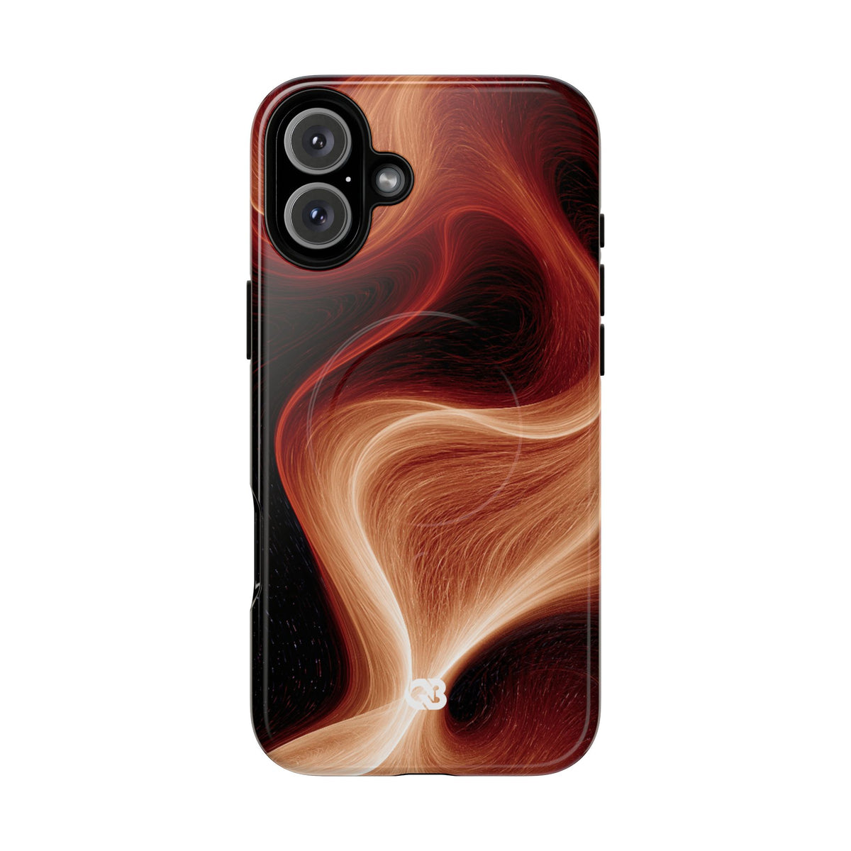 Solar Ember Flow · Tough 2.0 Magnetic Phone Case for iPhone · Orange