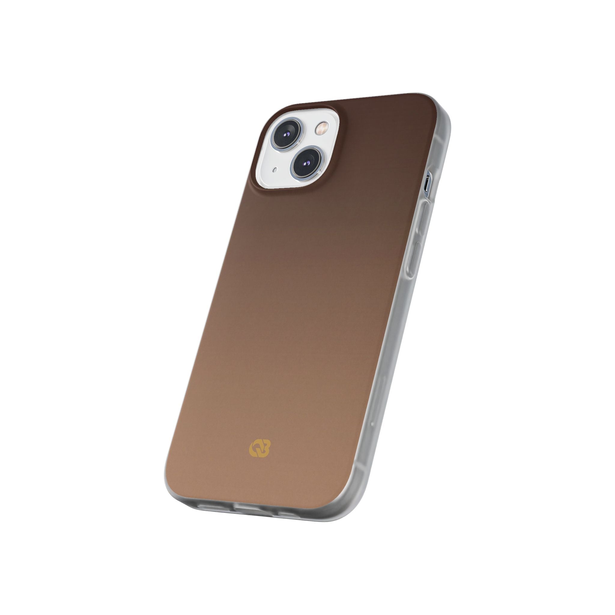 Brown Lite Phone Case for iPhone - Smoked Caramel Fade