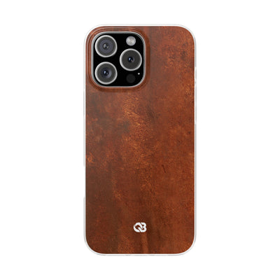 Orange Lite Phone Case for iPhone - Oxidized Iron Crust