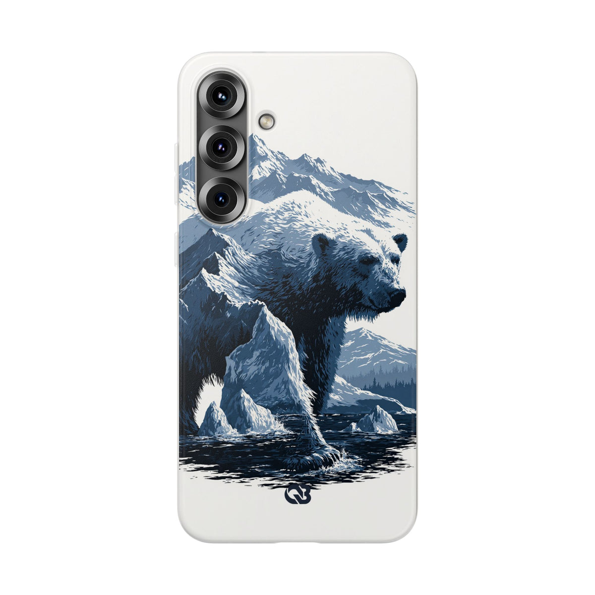 Fjord Summit Bear · Lite Phone Case for Samsung · Blue