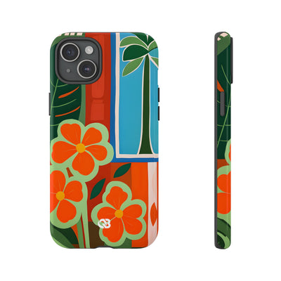 Vivid Jungle Collage · Tough Phone Case for iPhone
