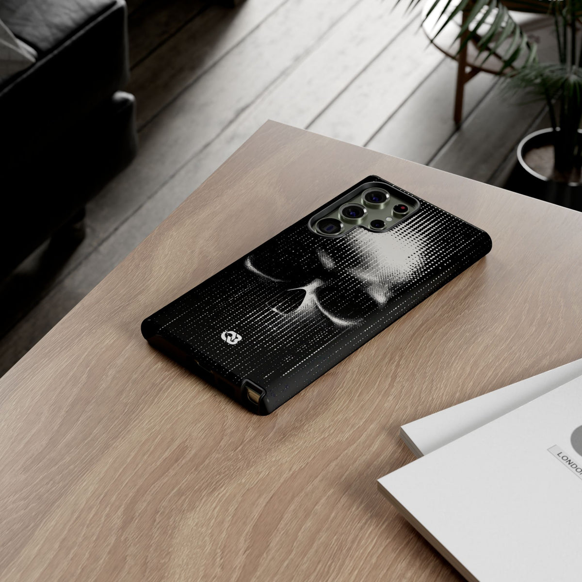 Raster Phantom · Tough Phone Case for Samsung · Black