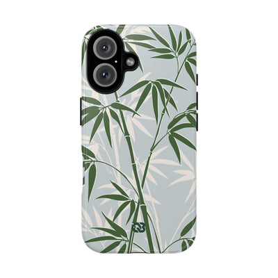 Serene Bamboo · Tough Phone Case for iPhone · Green