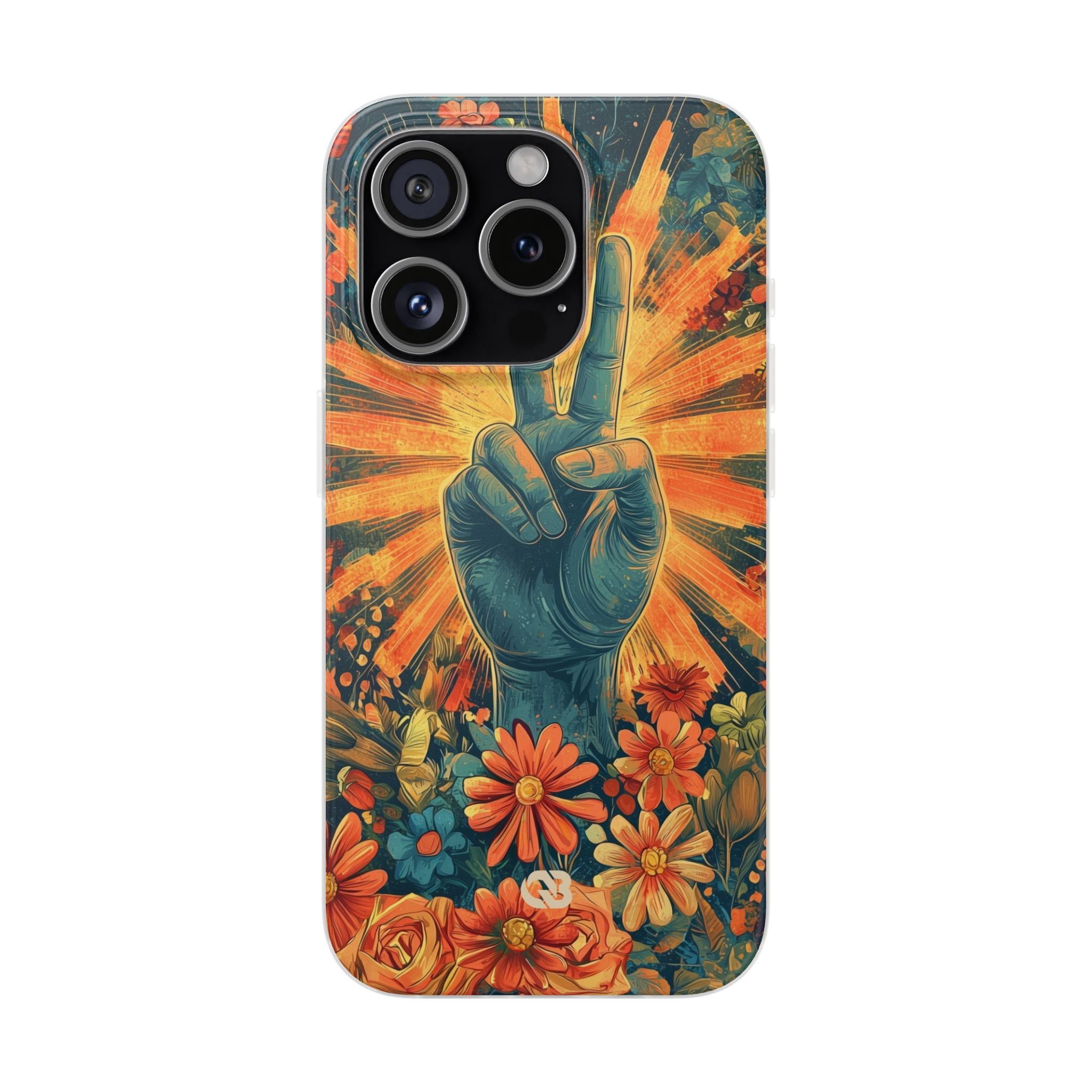 Radiant Peace Bloom · Soft Phone Case for iPhone