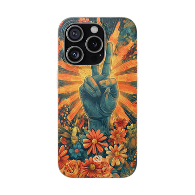 Radiant Peace Bloom · Soft Phone Case for iPhone
