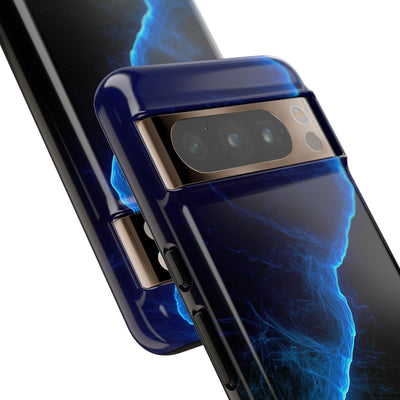 Electric Azure Drift · Tough Phone Case for Pixel ·  Blue