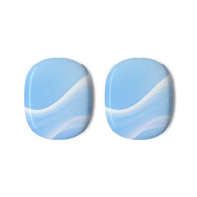 Glacial Contour Flow · Hard Case for AirPods Max · Blue