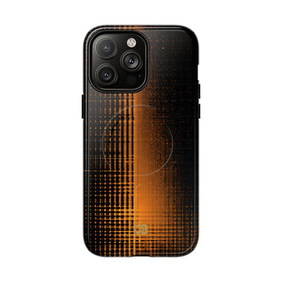 Amber Frequency · Tough 2.0 Magnetic Phone Case for iPhone · Orange