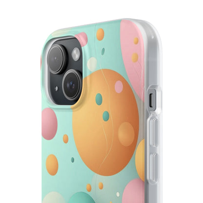 Pastellkreise iPhone 15 Case - Soft