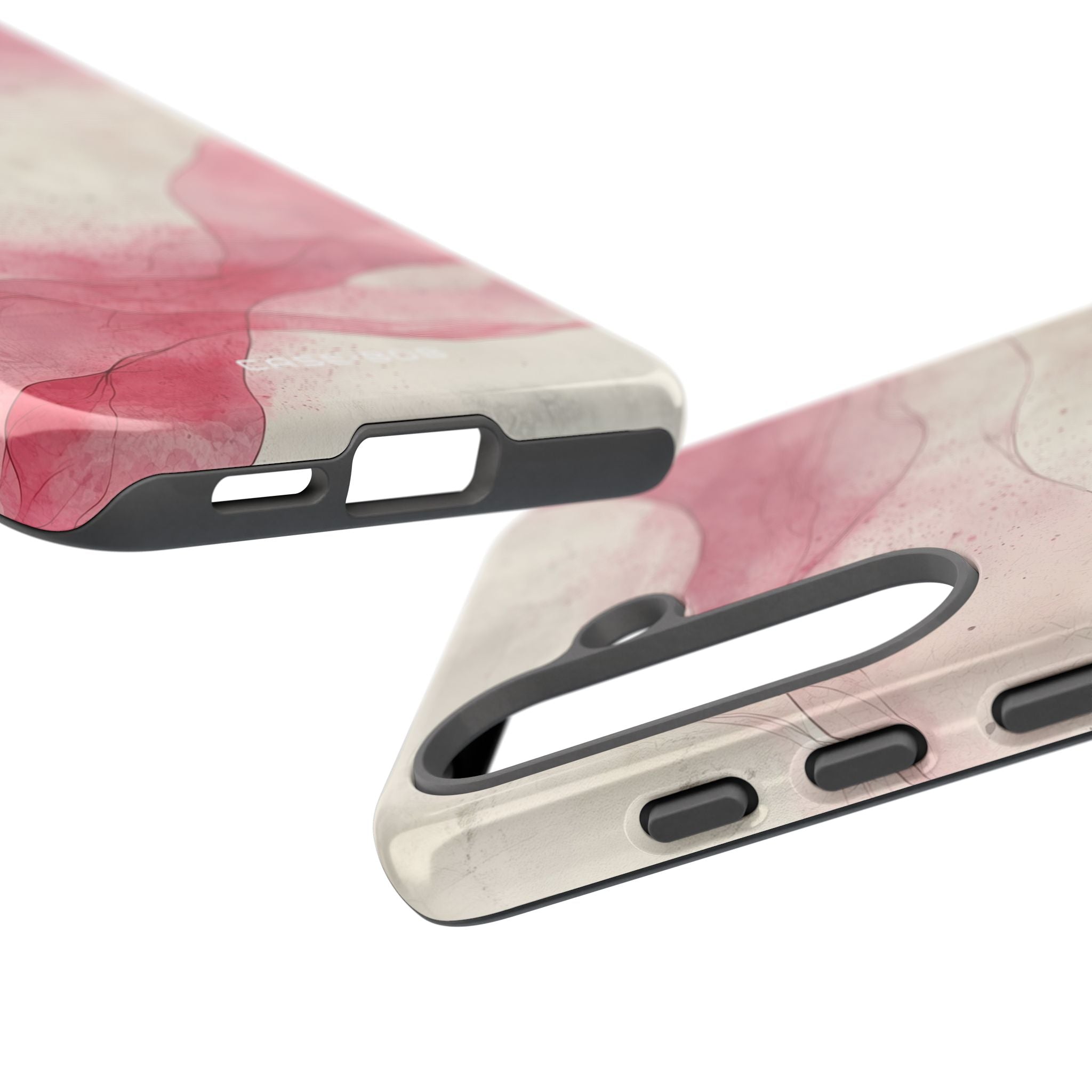 Crimson Waves Samsung S25 Case - Tough