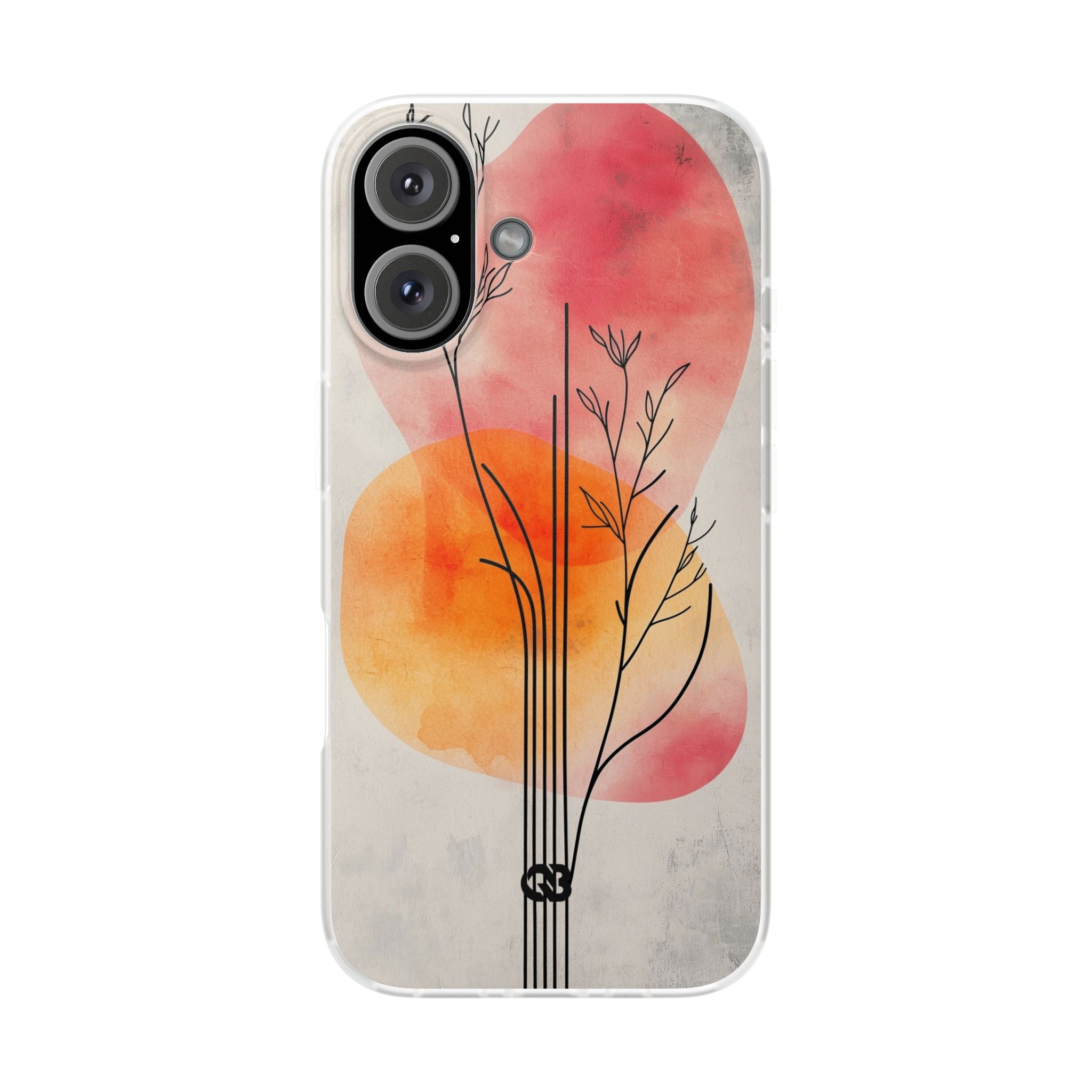 Crimson Bloom Lineage · Soft Phone Case for iPhone