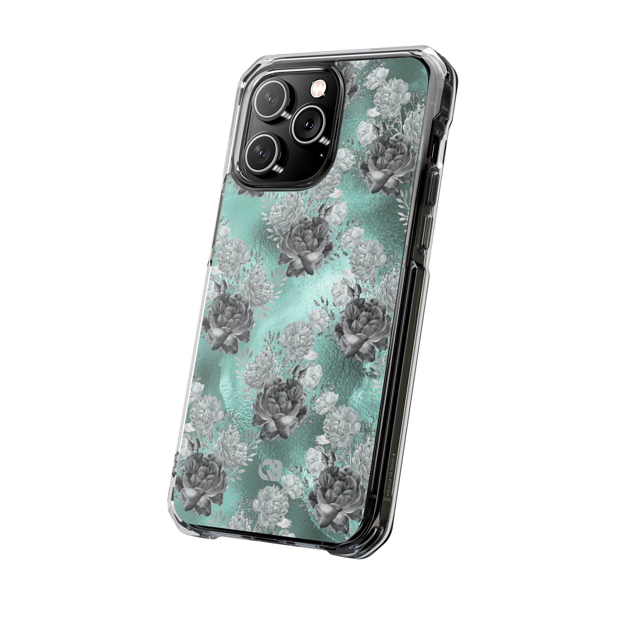 Frost Mint Floral · Impact Magsafe