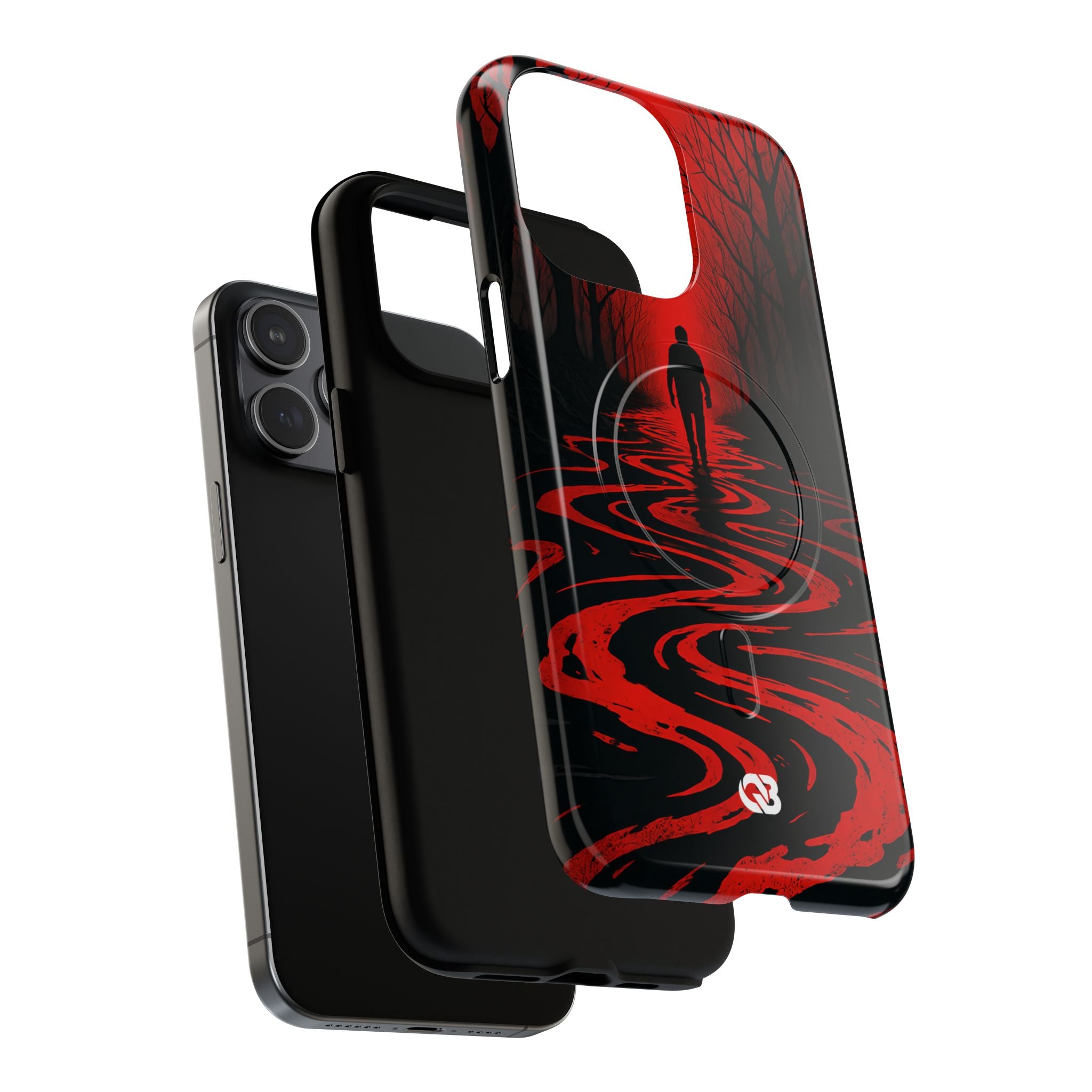 Crimson Shadow Path · Tough+ Phone Case for iPhone · Magsafe