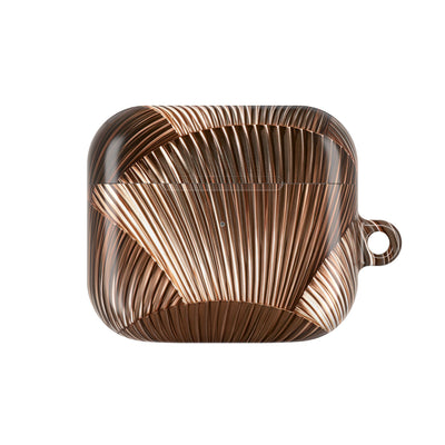 Rose Gilded Fan · Hard Case for AirPods & AirPods Pro · Gold