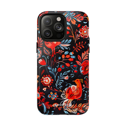 Vivid Birdscape iPhone 14 Pro Max Case - Tough+