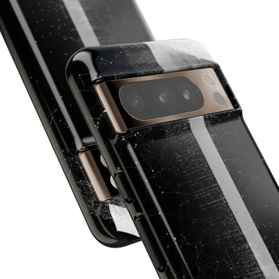 Black Tough Phone Case for Google Pixel - Vector Core Monolith