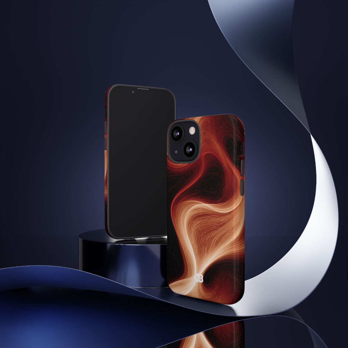 Solar Ember Flow · Tough Phone Case for iPhone · Orange