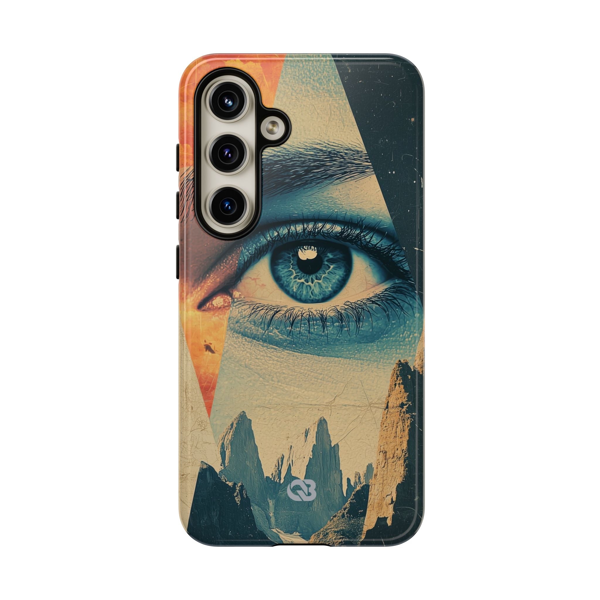 Fragmented Peak Gaze · Tough Phone Case for Samsung