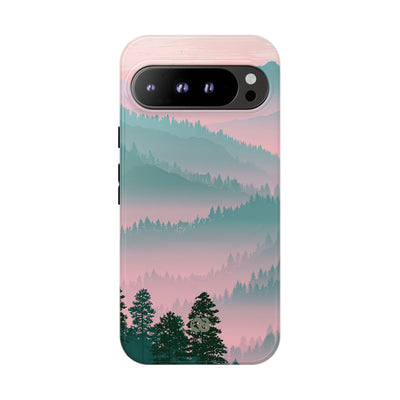 Teal Tough Phone Case for Google Pixel - Alpine Mist Teal