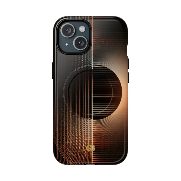 Amber Meridian · Tough 2.0 Magnetic Phone Case for iPhone · Black