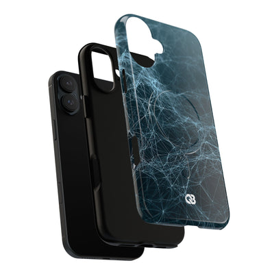 Teal Tough 2.0 Magsafe Phone Case for iPhone - Arctic Neural Mesh