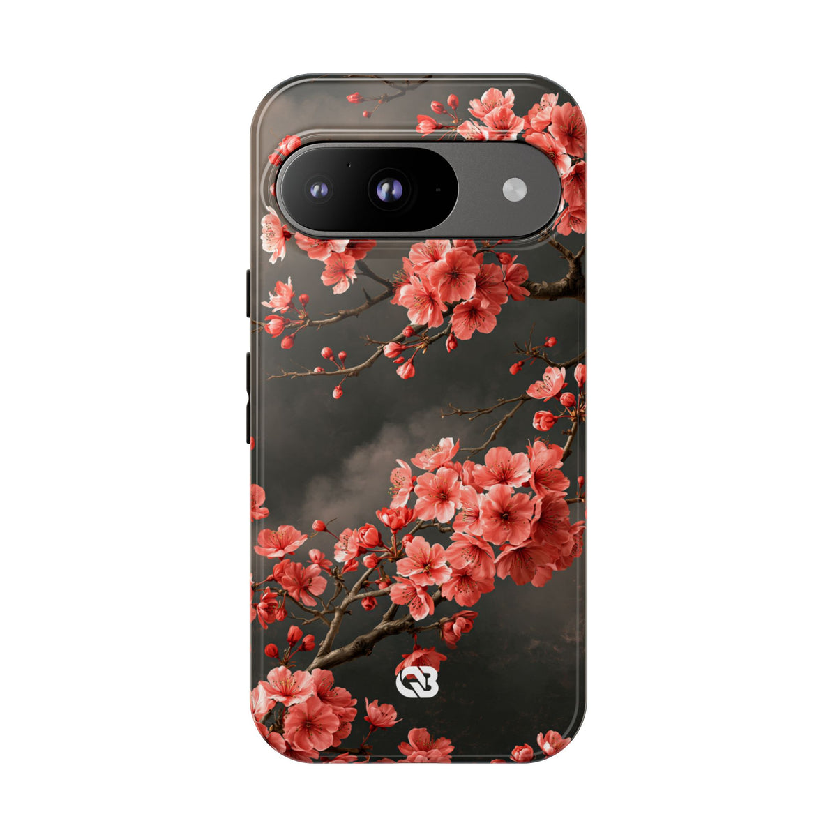 Dark Sakura Nocturne · Tough Phone Case for Pixel ·  Black