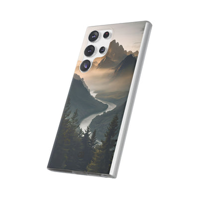 Golden Summit Valley · Soft Handyhülle für Samsung