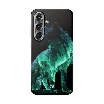 Nordic Aurora Fox · Lite Phone Case for Samsung · Teal