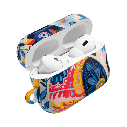 Ornate Owl Bloom - AirPods Case