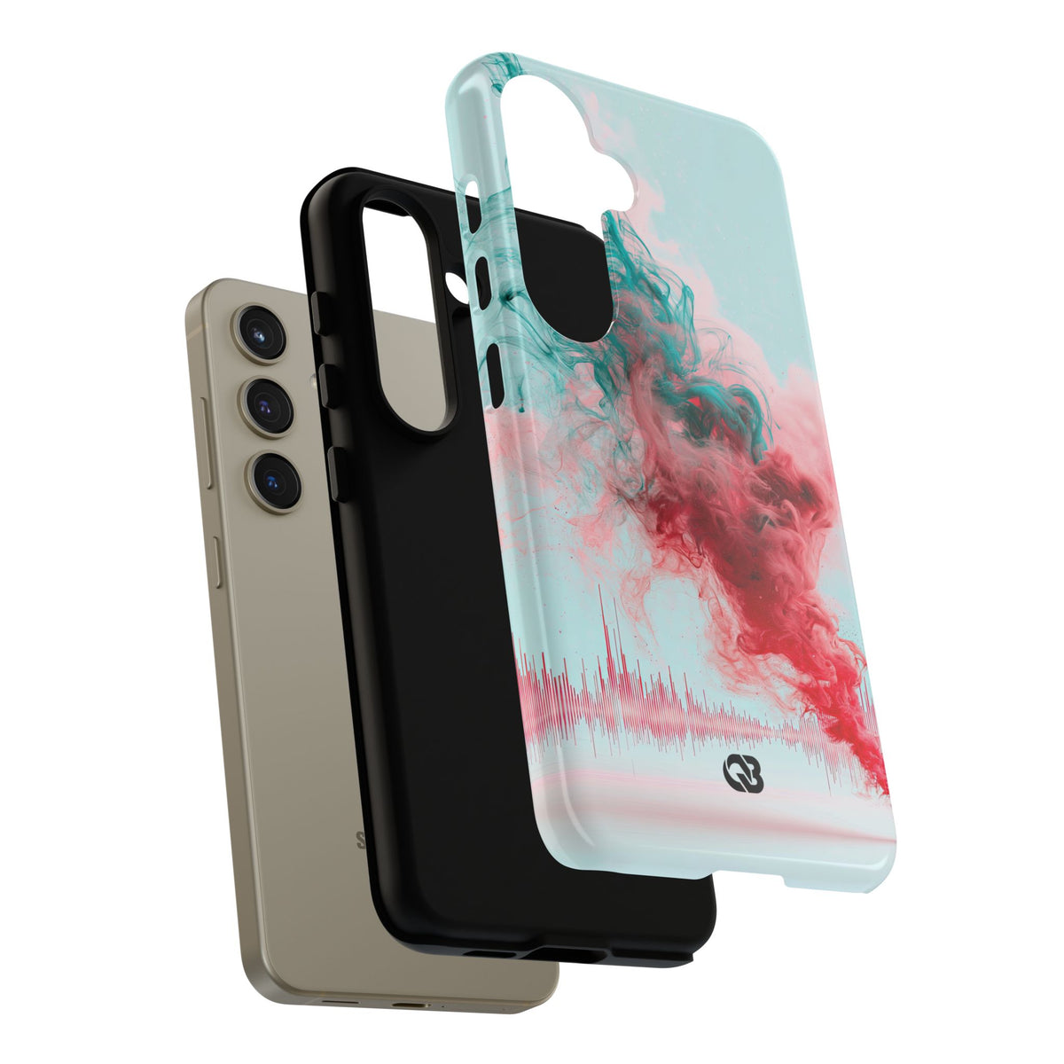 Sonic Bloom · Tough Phone Case for Samsung · Red