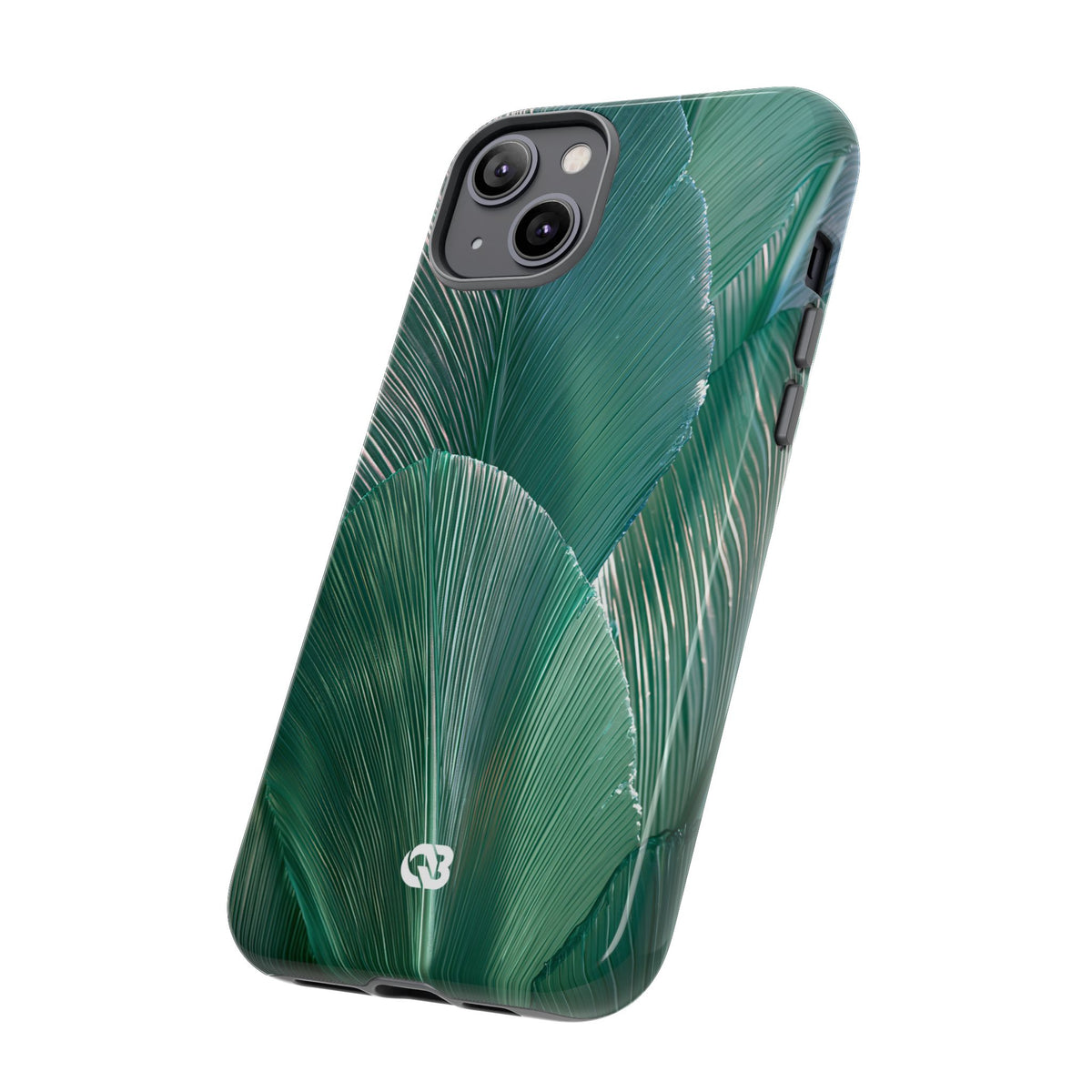 Translucent Fan Palm · Tough Phone Case for iPhone · Teal