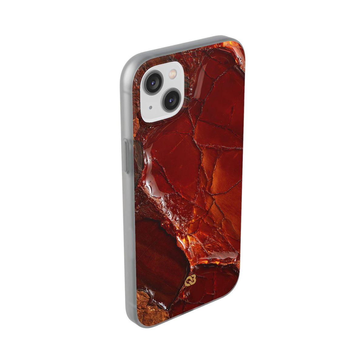 Amber Embrace · Lite Phone Case for iPhone ·  Brown