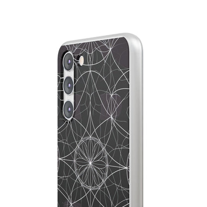 Radiant Petal Orbit Samsung S23 Plus Cover - Blød