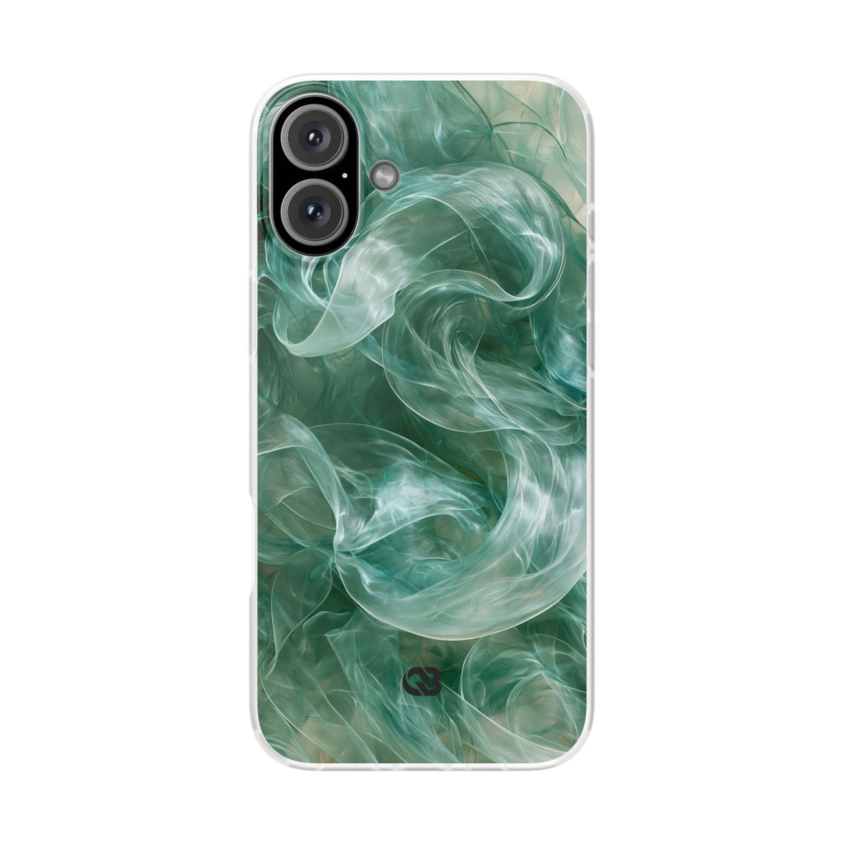 Translucent Aqua Flow · Lite Phone Case for iPhone ·  Teal