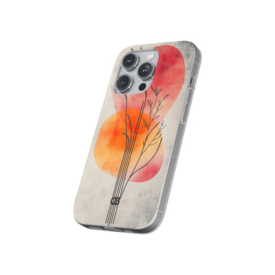 Crimson Bloom Lineage · Soft Phone Case for iPhone