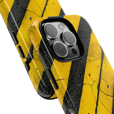 Cracked Hazard Stripes · Tough