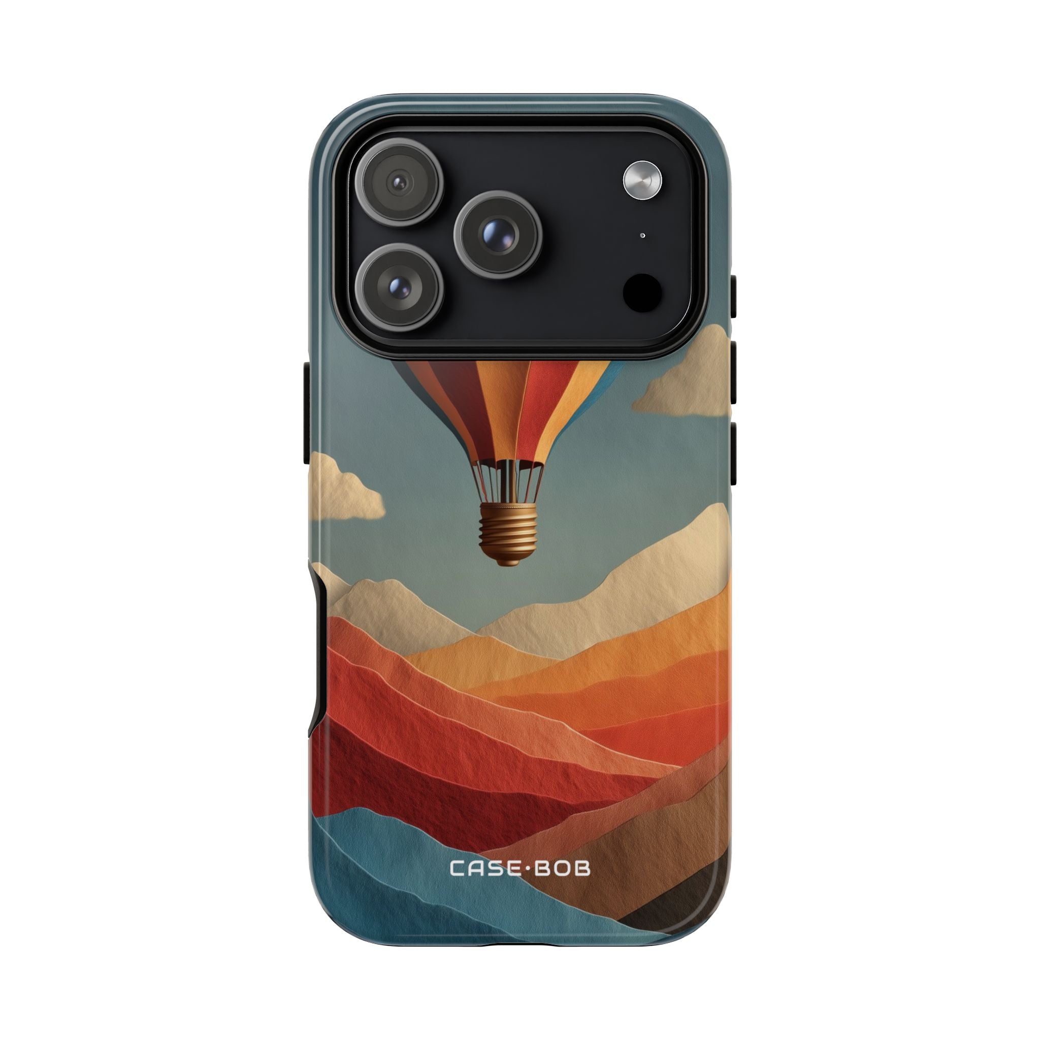 Lightbulb Balloon iPhone 17 Pro Case - Tough - CASE•BOB