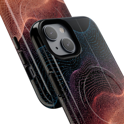 Spectral Elevation · Tough 2.0 Magnetic Phone Case for iPhone · Orange