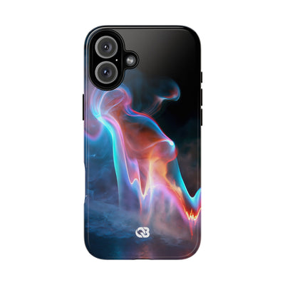 Neon Waveform · Tough Phone Case for iPhone · Black