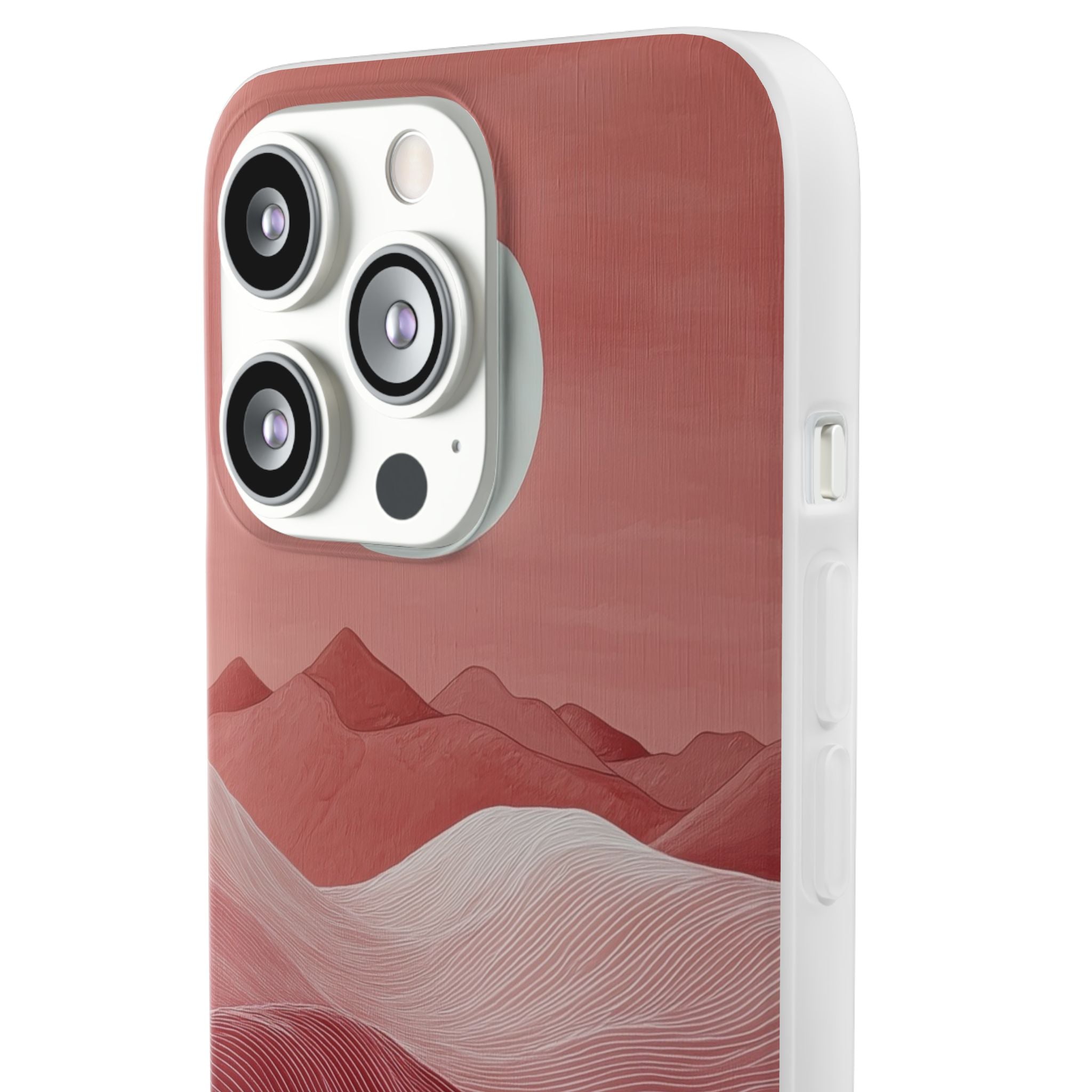 White Orb Dunes iPhone 13 Pro - Soft