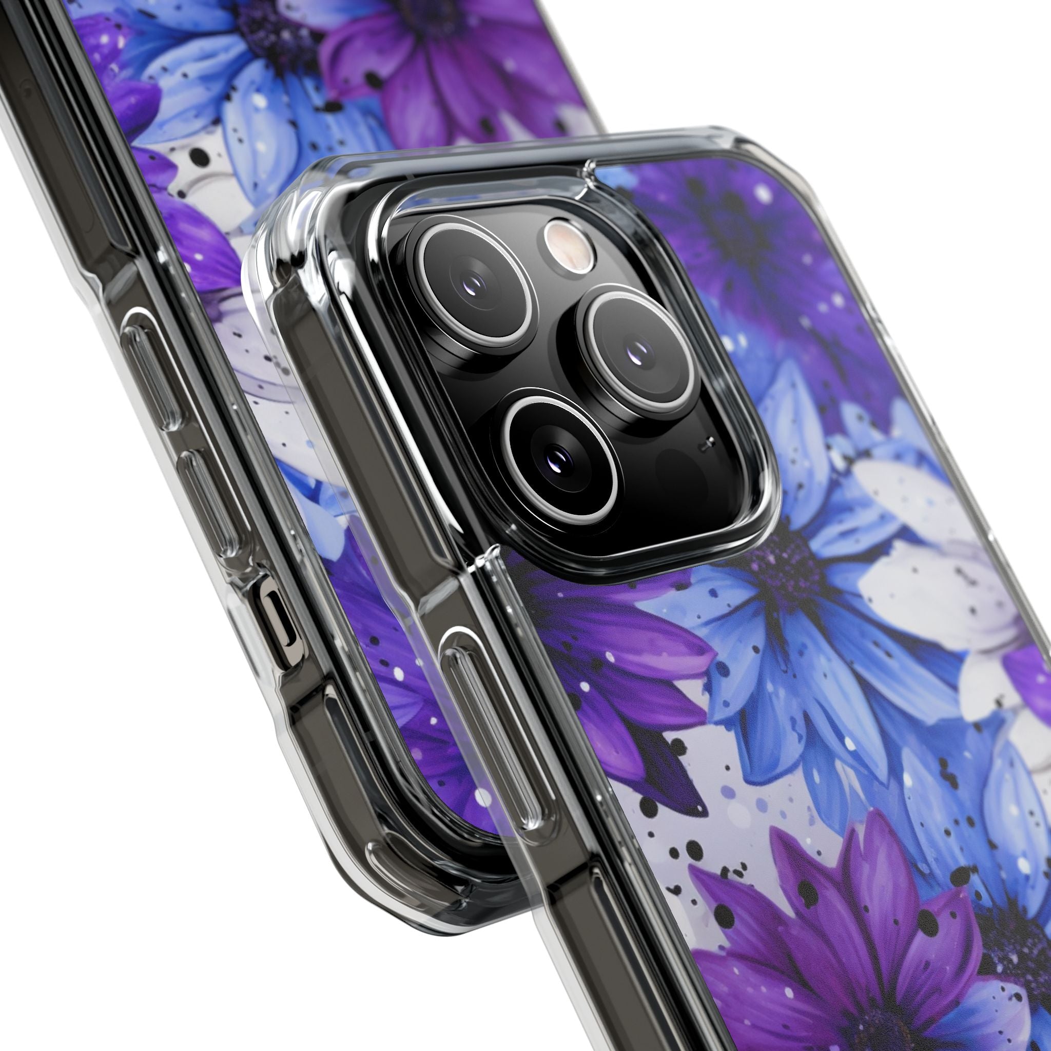 Ink Splatter Blooms · Impact Phone Case for iPhone · Magsafe